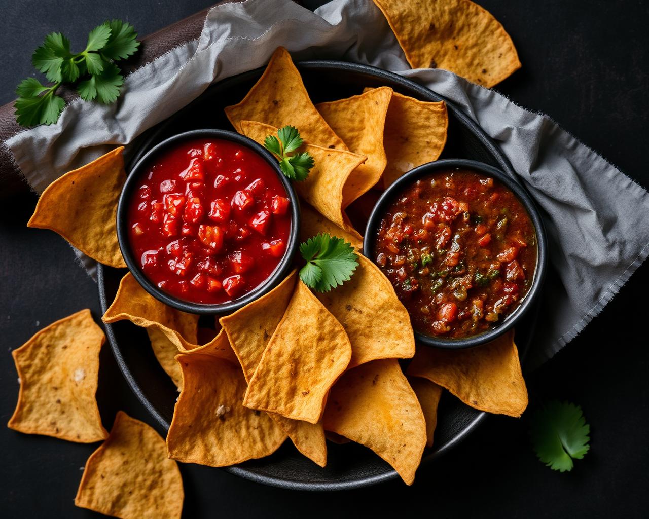 Fresh chips and salsa
